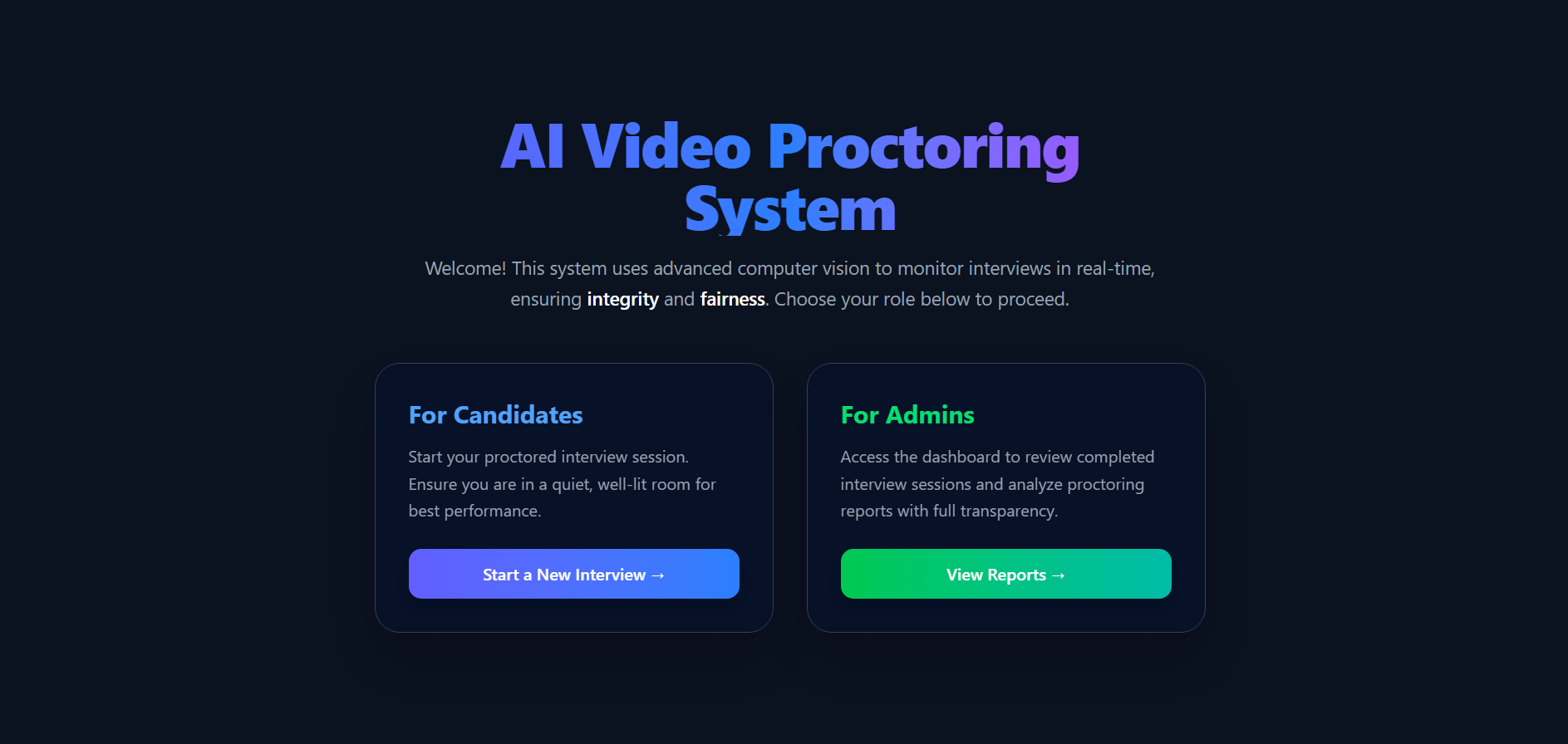 Video Proctoring